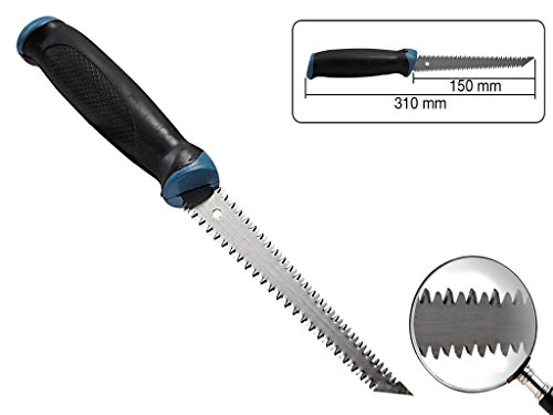 Trockenbausäge mit doppelseitigem Sägeblatt 150 mm