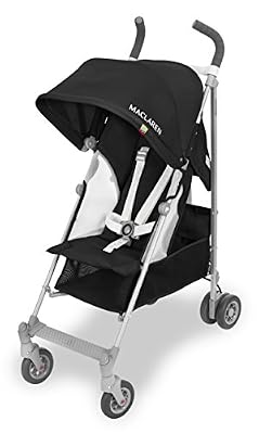 MACLAREN GLOBETROTTER Poussette Pliable/Multifonctionnelle Noir/Blanc