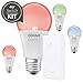 Produktbild OSRAM SMART+ SWITCH KIT E27 RGB Farbwechsel dimmbar LED + Fernbedienung weiß Auswahl 4er Set