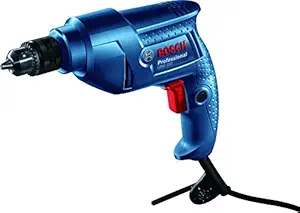 Bosch Gbm 350 Professional Rotary Drill, Wood & Metal Work (350 Watt Blue),Corded Electric, 1 Pack