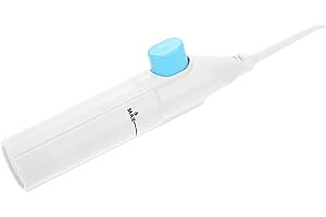 BARAC Irrigador Bucal Dental para Limpieza de Dientes, Higiene Oral, Portátil, sin necesidad de baterías o pilas, Funciona a Presion