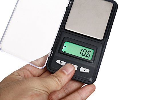 Zogin tragbare Digitale Präzisionswaage 0.1g x 500g Super Mini Digitalwaage/Goldwaage/Briefwaage/ Taschenwaage/Küchenwaage - 6