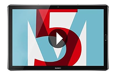 Huawei MediaPad M5 10'' 4G (32 Go, 4 Go de RAM, Android 8.0, Bluetooth, Gris)