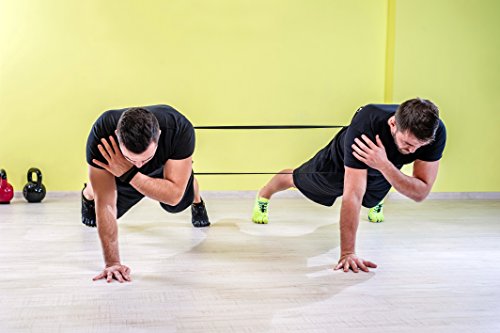 Looper Active Resistance Band, Stretch- & Widerstands-Band, Trainings-Band – besonders haltbare und erstklassige Klimmzug-Bänder – Passend für jede Klimmzugstange – Anleitung inklusive - 6