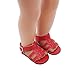 Produktbild Schuhe für Puppe, BZLine® Schuhe Kleid Sandalen für 18 Zoll American Girl Doll (Rot)
