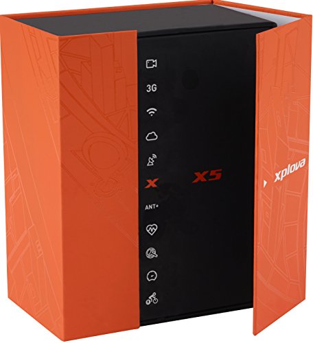 Xplova X5 Smart Bike GPS Computer mit integrierter Kamera, Schwarz/Orange [Italian Version] - 11