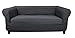 Produktbild Stretchhusse (schwarz-grau) hussen für Chesterfield style - sofahusse