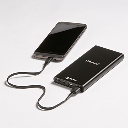 Intenso Powerbank Q10000 externes Ladegerät (mit Quick Charge 3.0 Technologie (10000mAh)) schwarz - 4
