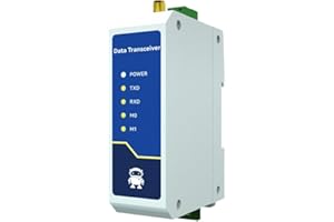 EBYTE Radio digital inalámbrica E95-DTU(433C30-485) de 433 MHz, 30 dbm, 10 km, Modbus Watchdog Din Rail ilimitado, transmisión de alta velocidad, red de relé
