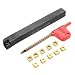 Produktbild Man9Han1Qxi 12Pcs 100mm SCLCR1010H06 Drehmaschine Drehen Werkzeughalter CCMT0602 Hartmetalleinsätze Set Geeignet für: Halbfinish, Finishing, Langlebig, Langlebig, Langlebig, Praktisch, 1