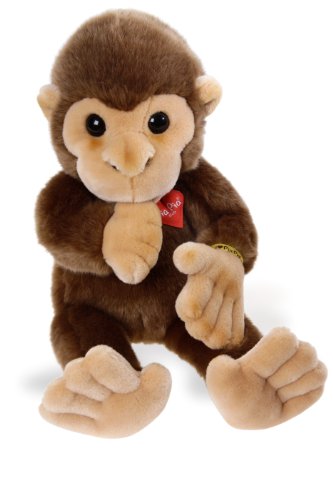 Heinrich Bauer 17112 - Pia Pia Club, Scimmietta con i Pollici in Bocca, 40 cm