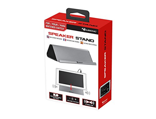 Preisvergleich Produktbild Subsonic -Audio-Unterstützung mit Lautsprecher für Nintendo-Switch - Speaker stand