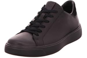 ECCO Street Tray M Black Luxe Suede - Adidasy Mężczyźni