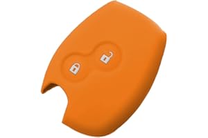 SALPIE Cover Guscio Colorato Case Materiale Silicone Morbido per Scocca Chiave Telecomando 2 Tasti Renault Dacia Logan Sandero Duster Express Clio Twingo Modus Kangoo