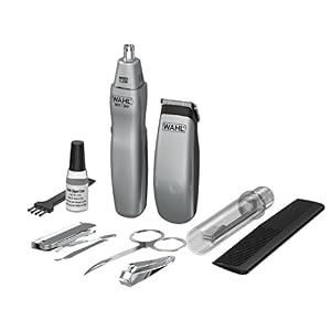 Wahl 9962-1816 Travel Kit / Battery Operated Beard Trimmer and Nose/Ear Hair Trimmer - Image 3