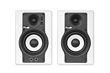 Woofer de 4" Fluid Audio F4W - Monitores de estudio, color blanco