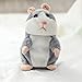 Produktbild Vintage 1 Stück Kuscheltiere Pädagogische Sprechen Pet Kawaii Maus Puppen Kinder Geschenk Schallplatte Hamster Plüschtiere Sprechen Für Kinder (Grau)