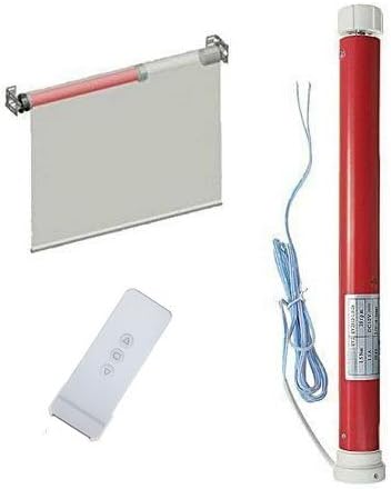 Zmlink Smart Home Automatic DC12/24V Tubular Electric Curtains Motor RF433 Roller shutters Intelligent Remote Control Lifting EY2524-1.5/28