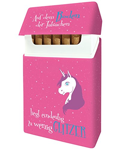 Zigarettenbox – Zigarettenetui – „Unicorn“ Zigarettenhülle aus Silikon [Smokingbox] – passend für Zigarettenschachtel in Standardgröße - 3