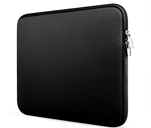 Doweiss Schutzhülle für Laptops Macbook Pro Retina Hülle Laptop Tasche für Laptops (14 Zoll, Schwarz) - 2