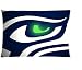 Produktbild Seattle Seahawks Custom Design Kissenbezug, mit Reißverschluss, Kopfkissen, Kissen, Kissenbezug, 2 Seiten, Druck 16 x 24 "