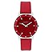 Laurels Colors Analog Red Dial Women
