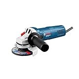 Bosch professional Bosch Professional 0601394000 0601394000-Miniamoladora GWS 750-115/750 W. 11.000 r.p.m. Disco de 115 mm. Protección contra rearranque con Caja de cartón, Negro, Azul, Blanco