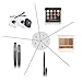 Oshide Eye Makeup Kit Set-12 Color Eyeshadow Palette+Mascara+Liquid Eyeliner Pencil+Eyebrow Powder+Gel Eyeliner Makeup Comestic Kit