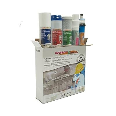 Water2buy Set De Filtre De Rechange Complete Pour Système d'Osmose Inverse