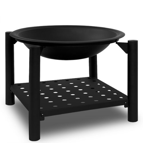 Feuerstelle 50×50 rund – Feuerkorb Feuerschale Grillfeuer Lagerfeuer - 3