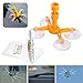 Produktbild URAQT Windschutzscheiben Reparatur Set, Windschutzscheiben Reparatur Kit Werkzeuge, Reparatur Scheibenreparatur gegen Steinschläge für KFZ Autoglas