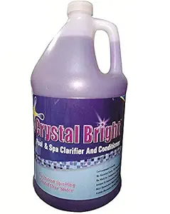 Crystal Bright Concentrated Pool & Spa Water Clarifier & Conditioner (3.6L, Blue)