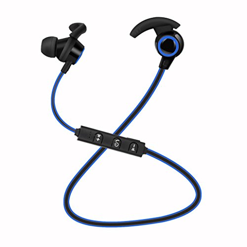 Rcool Auriculares Bluetooth 4 1 Cascos Inal mbrico Deportivos In-Ear Est reo y Anti-sudor Con Tecnolog a AptX Avanzada para iPhone iPad iPod Samsung Sony HUAWEI XIAOMI CVC 6 0 Reducci n de ruido Azul Rcool Auriculares Bluetooth 4 1 Cascos Inal mbrico Deportivos In-Ear Est reo y Anti-sudor Con Tecnolog a AptX Avanzada para iPhone iPad iPod Samsung Sony HUAWEI XIAOMI CVC 6 0 Reducci n de ruido Azul