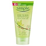 Simple Kind To Skin Refreshing Facial Wash Gel 150 ml