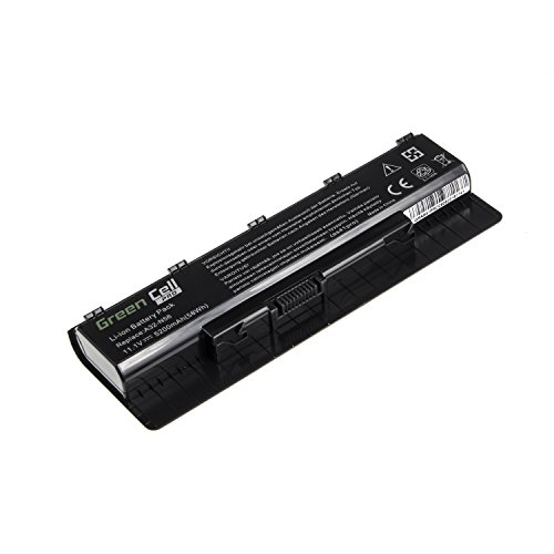 Green Cell® PRO Serie Laptop Akku für Asus N56 (Original Samsung SDI Zellen, 6 Zellen, 5200mAh, Schwarz) - 2