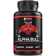 ALPHA BULL For Men [Hochdosiert] » Markenartikel Kur Beliebt im Bodybuilding, Gym und Muskelaufbau - Energie Booster für Männer « Fitness Sport Tabletten - in 80 Kapseln