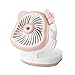 Produktbild DHGGF Sprühventilator Desktop-Luftbefeuchter Klimaanlage Kreative Tragbare Mini-USB-Lade-Lüfter,Rosa,Einheitsgröße