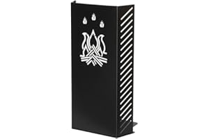 LIMAC Design SCUDY, proteggi Bimbo Ideale per stufe a Legna e Pellet, Protezione ustioni Vetro Stufa o Camino, Anti scottature Bambini e Animali, prodotto in Italia. (Mod. 84)