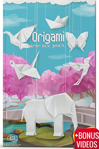 Origami lernen leicht gemacht: Orgami-Buch für Kinder und Erwachsene, Origami Faltbuch mit 40 Anlei
