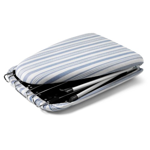 Honey-Can-Do BRD-01292 Klappbares Tischbügelbrett Metall 78,7 x 30,5 x 17,8 cm, blau - 3