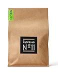 Espresso N°11 von Coffee858 - Handgerösteter Premium Kaffee - Fair & Direkt gehandelt - Feinste Arabica Bohnen - Säurearm & Bekömmlich - Traditionelle Trommelröstung - ganze Bohne (350 g)