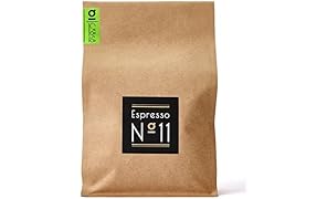 Espresso N°11 von Coffee858 – Handgerösteter Premium Kaffee – Fair & Direkt gehandelt – Feinste Arabica Bohnen – Säurearm & Bekömmlich – Traditionelle Trommelröstung – ganze Bohne (350 g)