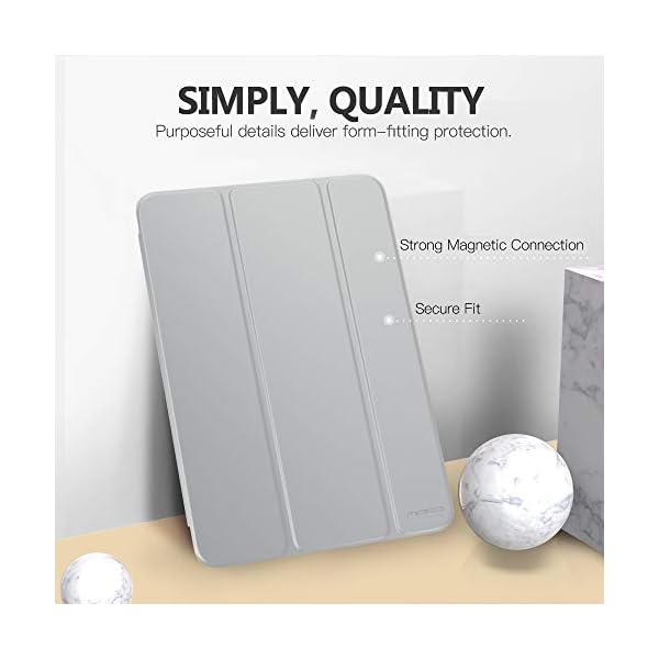 MoKo Funda para Nuevo iPad 8ª Gen 2020 / 7ª Generación 2019, iPad 10.2 Case, Ultra Delgado Función de Soporte Protectora… - Image 5