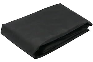 XIANGSHANG SHANGMAO Couverture de protection thermique extra épaisse pour tube chaud - Résistante à la neige - Imperméable - 244 x 244 x 30 cm - Noir