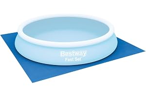 Skyddande golv för flyttbara pooler Bestway 396 x 396 cm