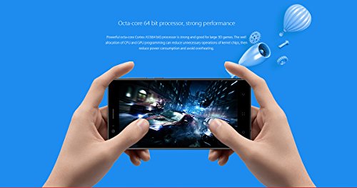 Mejor ELEPHONE P8 Mini 4G Smartphone Libre (4GB RAM + 64GB ROM, Dual
Cámara 16 MP+13MP, Dual SIM Android 7.0 Teléfono Celular, MT6750T
Octa-Core 1.5GHz, Pantalla FHD 5.0'', Fingerprint GPS OTG) - Negro En
línea