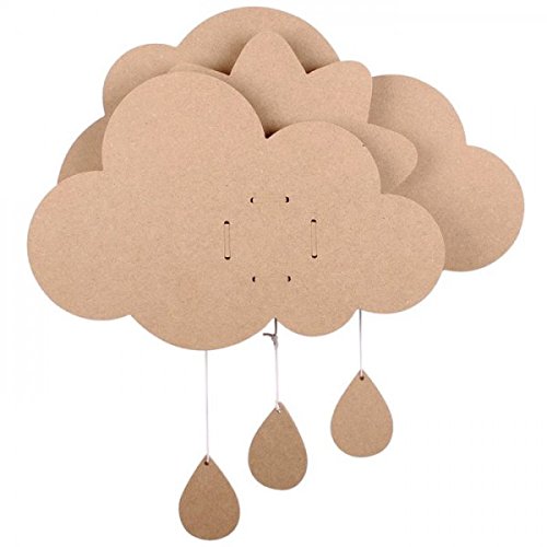 Preisvergleich Produktbild Musikbox - Holz Wolke 39 x 50 cm
