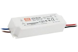 MEANWELL 20 W 24 V 0.84 A LPV-20 – 24 Mean Well LED Waterproof Change The Power Supply Converter for The, The Transformer, Switching Power Supply AC- DC