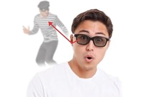 Eurowebb Lunettes à rétroviseurs Lunettes Espion à Miroir intégré