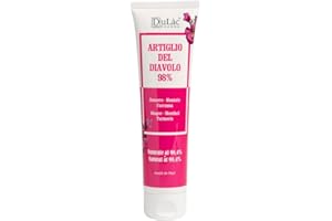 DULÀC FARMACEUTICI 1982 Devil's Claw Gel Extra Strong 98% Dulàc, 100 ml, wyprodukowany we Włoszech do masażu stawów i mięśni, naturalna formuła i testowany dermatologicznie na skórze wrażliwej
